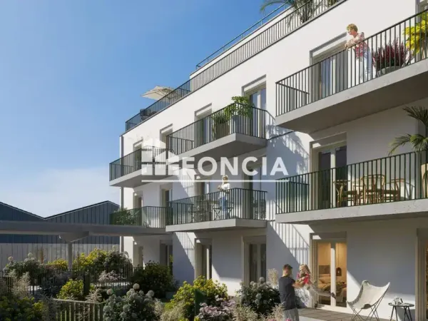 Emplacement Idéal : Lumineux appartement T2 orienté Ouest, balcon, parking en sous-sol, nouvelle rés