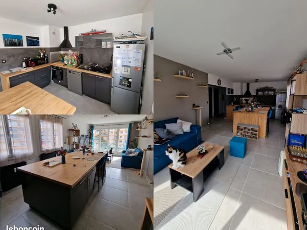 Appartement T3 de 60,71 m² avec garage