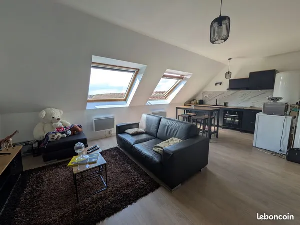 Duplex 2 pièces 48 m²