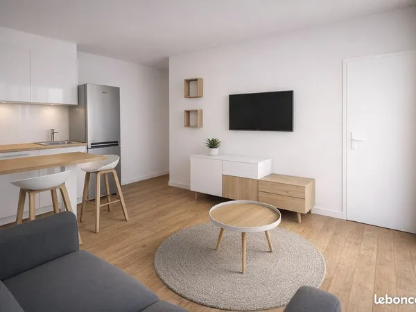 T2 33m² refait à neuf