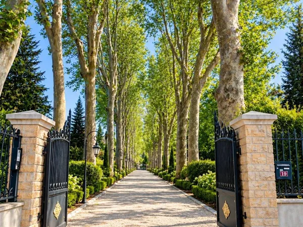 Terrain viabilisé de 653 M²