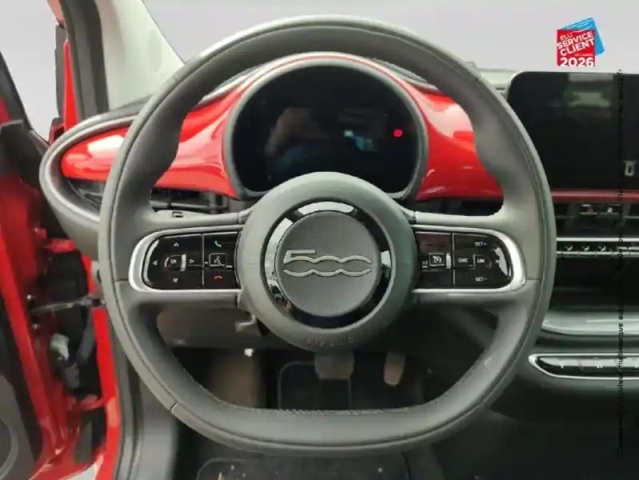 Fiat 500 e 95ch (red) 2.0 my23 — photo 12