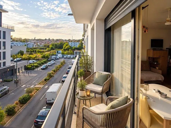 Studio 1 pièce 28 m²