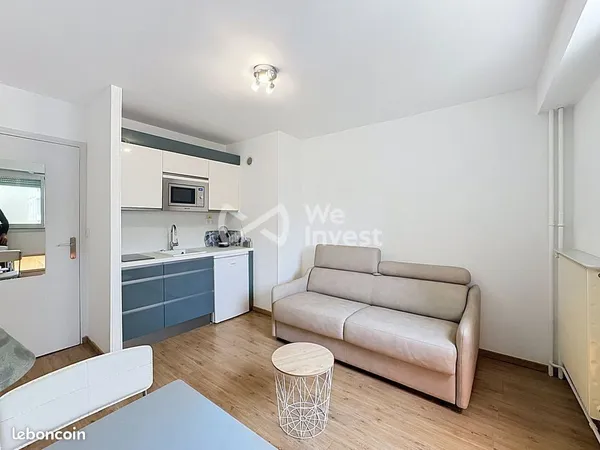 Studio 1 pièce 18 m²