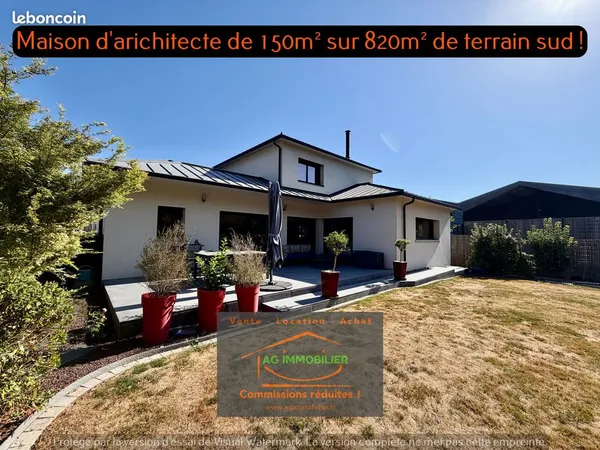 Maison 6 pièces 150 m²