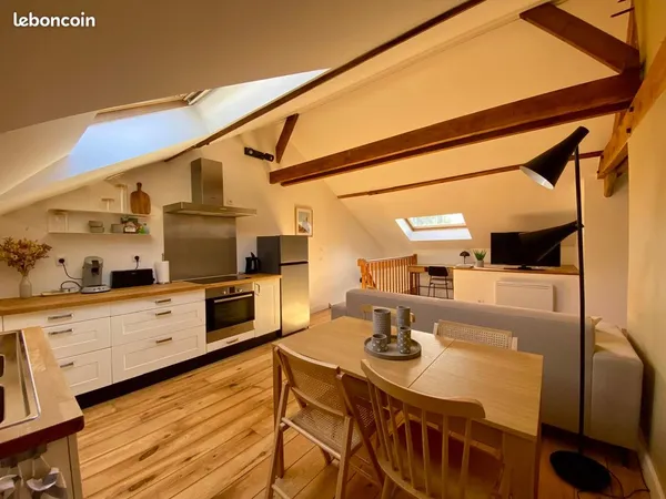 Petite maison meublée 3 pièces avec place de parking | Wambrechies centre