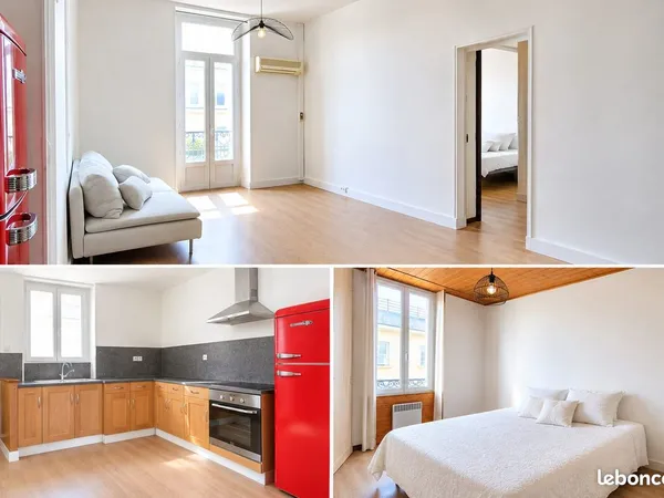 NÎMES - QUARTIER DES CARMES | T3 48 m² | 2 CHAMBRES | LUMINEUX | CLIMATISATION | DPE C