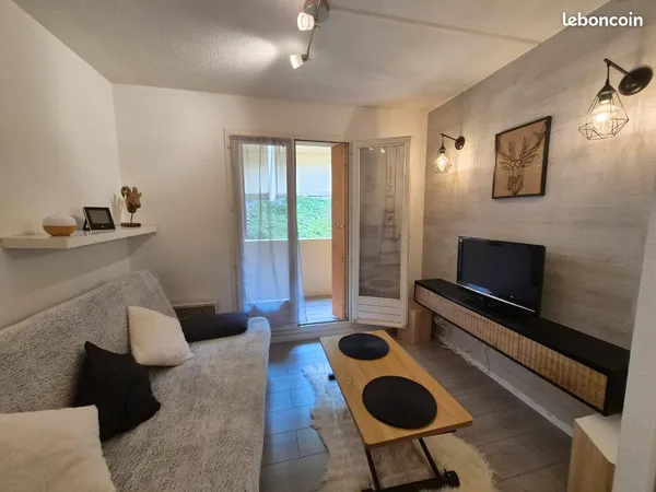 Vend studio chaleureux rénové