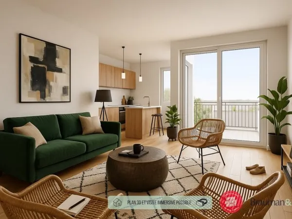 3 PIÈCES de 166m² + EXT(s) de 30m² + PKG(s)