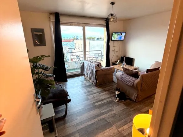 Vends appartement T2 à Lille résidence sécurisée