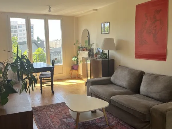 Loue chambre en colocation dans appartement - 53m²