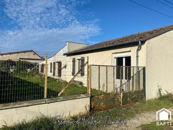 Plain-pied à rénover avec jardin - Un beau potentiel à révéler !