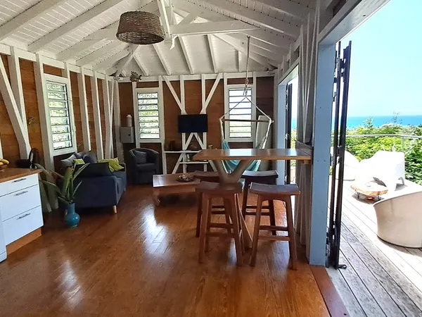 VILLA VUE MER, BUNGALOW & FORÊT A VANILLE - DESHAIES