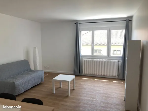 Studio rénové 28,5 m² - DPE C - Parking - Cave - Vue dégagée