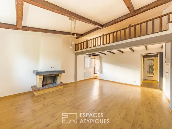 Appartement de Charme avec Loggia et Mezzanine