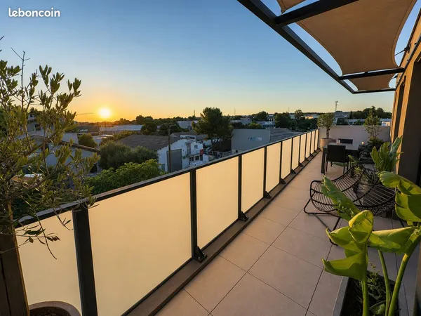 MAppartement standing T4 · 90 m² · avec vue (étage 2/2) · Castelnau-le-Lez (34170) ·