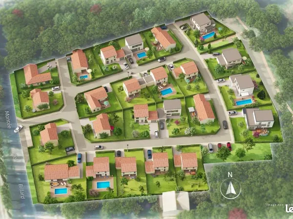 Terrain 642 m² Les Granges Gontardes