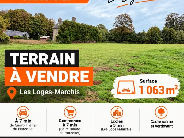 Terrain Les Loges Marchis 1 063 m2