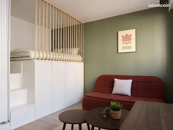 Appartement meublé 26 m² - Nantes CHU - Entièrement rénové