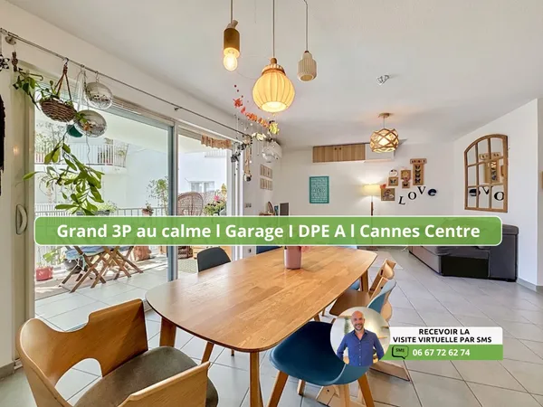 Appartement 3P à vendre à Cannes (06400)