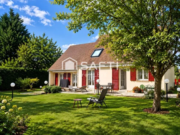 5 chambres, parcelle + 1000 m2, garage 2 voitures