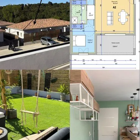Villa neuve 3 faces de 76m2 avec jardin à 3 minutes de Porticcio