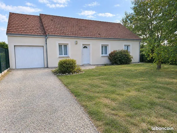 🏡 MAISON RÉCENTE 3 CHAMBRES - 85 m² - TERRAIN 400 m² - GARAGE - LOCATAIRE EN PLACE
