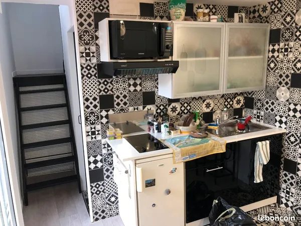 Loue studio 28m2 Rouen Droite Duplex