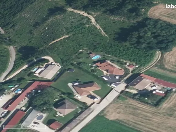 Terrain boisé