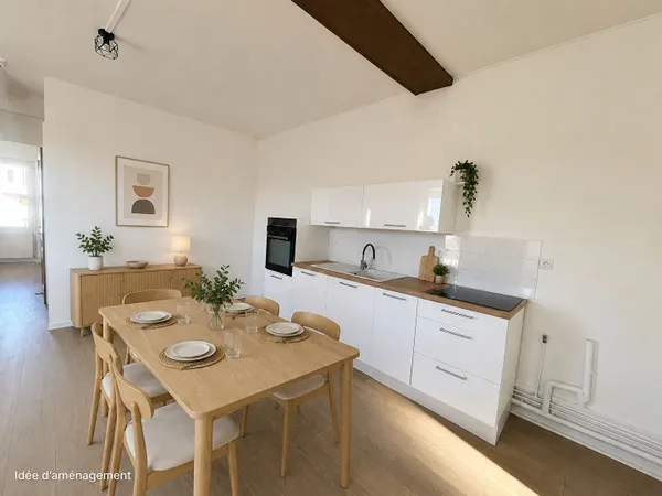 Appartement 3 pièces 64 m²