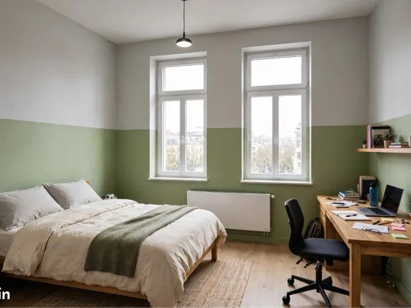 Chambre dans immeuble en colocation 17m2. Refaite récemment