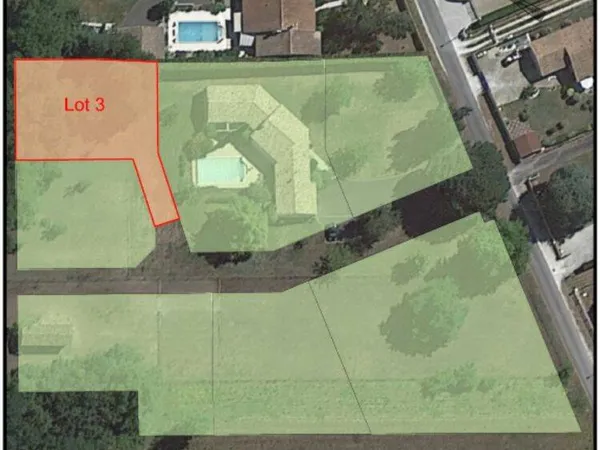 Terrain constructible 600 m²
