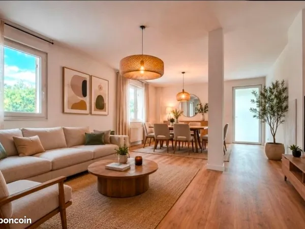 Appartement 4 pièces- 92 m2 - étage 1/2