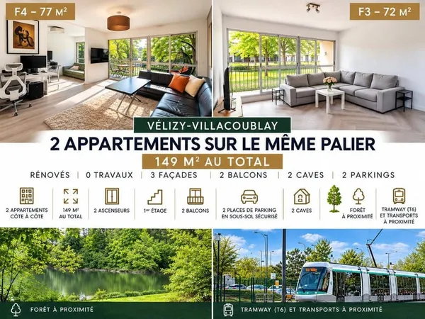 Appartement 7 pièces 149 m²