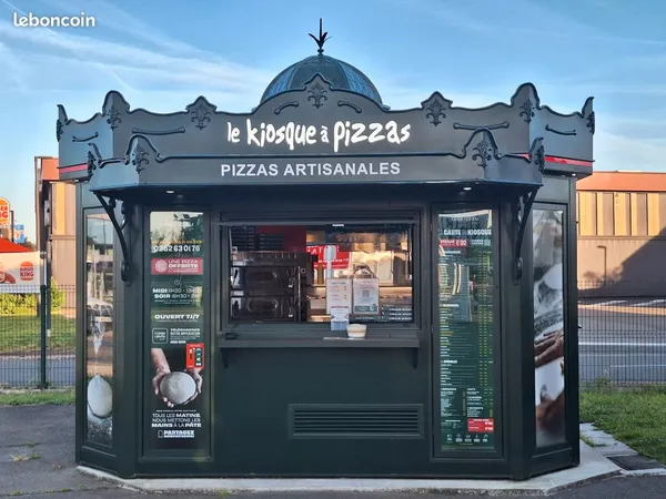 Kiosque à pizzas récent - clé en main - challans