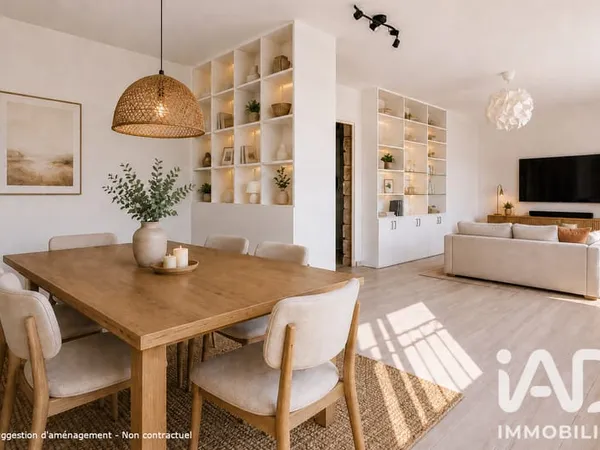 Appartement 4 pièces 80 m²