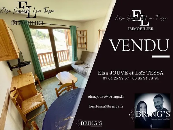 Appartement 2 pièces 28 m²