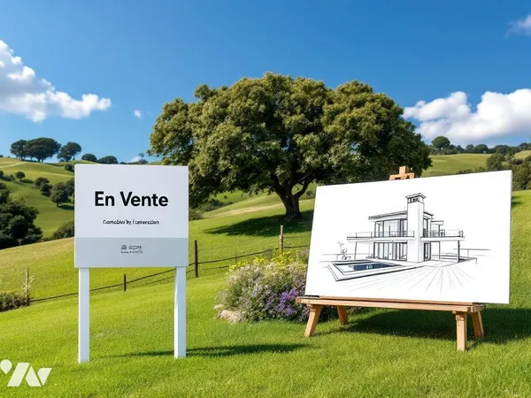 Terrain 928 m²
