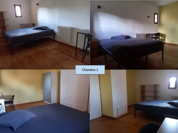 Maison meublée en colocation - 3 pers. seulement