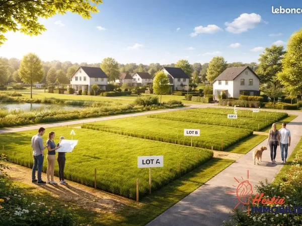 Terrain 697 m² fresne les reims