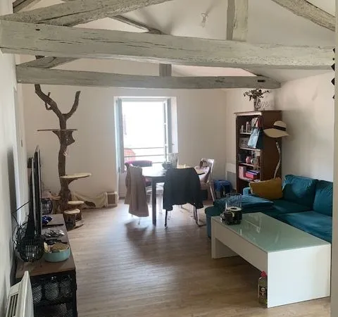 Appartement T3 mansardé lumineux - Centre de Bazas - 58 m²