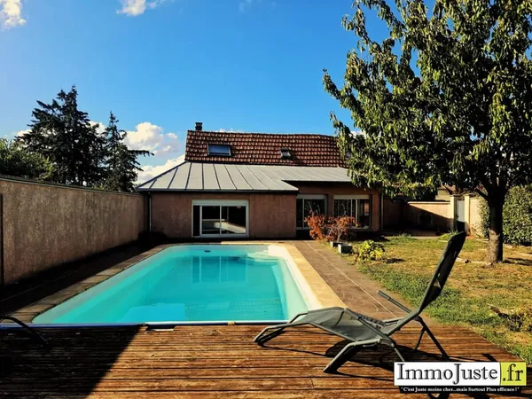 Maison 120m² - 3 chambres - piscine