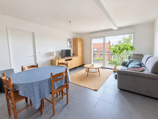 Appartement T2 41,2m² avec balcon et parking privatif / N°7119
