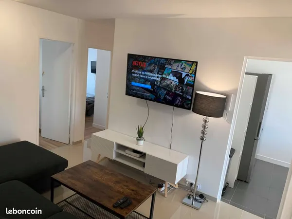 Chambre privé appart 74m2 + terrasse