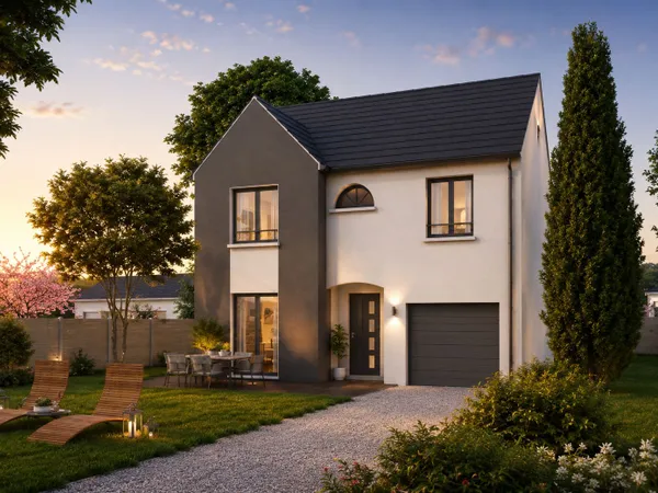 Terrain + maison 95 m²