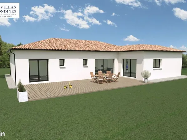 Projet de construction d'une maison 129.54 m² avec terrain à MERIGNAC (33)