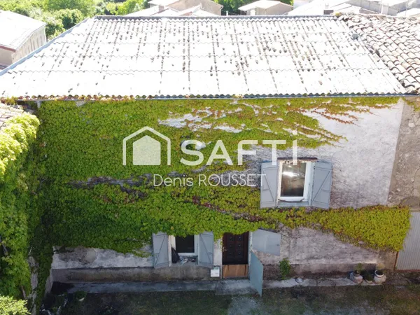 Grande maison de village T4 de 150m² à finir de rénover
