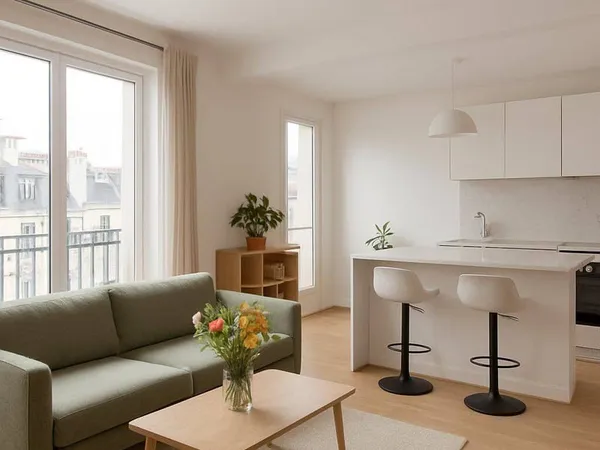 Appartement 2 pièces 51 m²