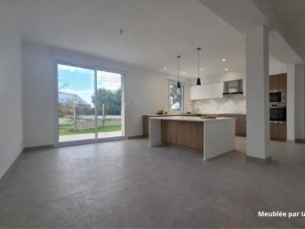 Maison de ville 145m² avec jardin.