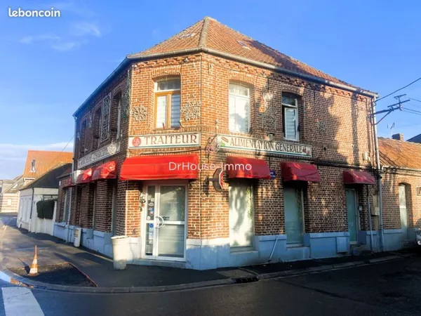 Boucherie, fond de commerce, traiteur 82 m² verquigneul